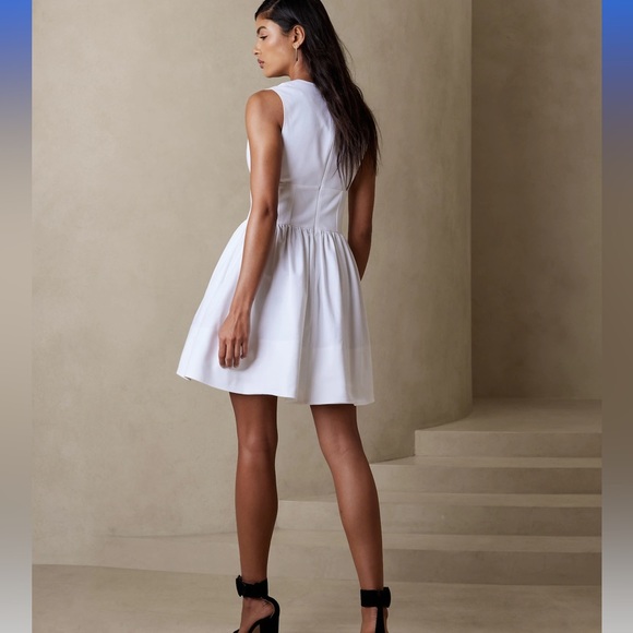 NWT BANANA REPUBLIC ANISA CUT-OUT MINI DRESS - Picture 2 of 6